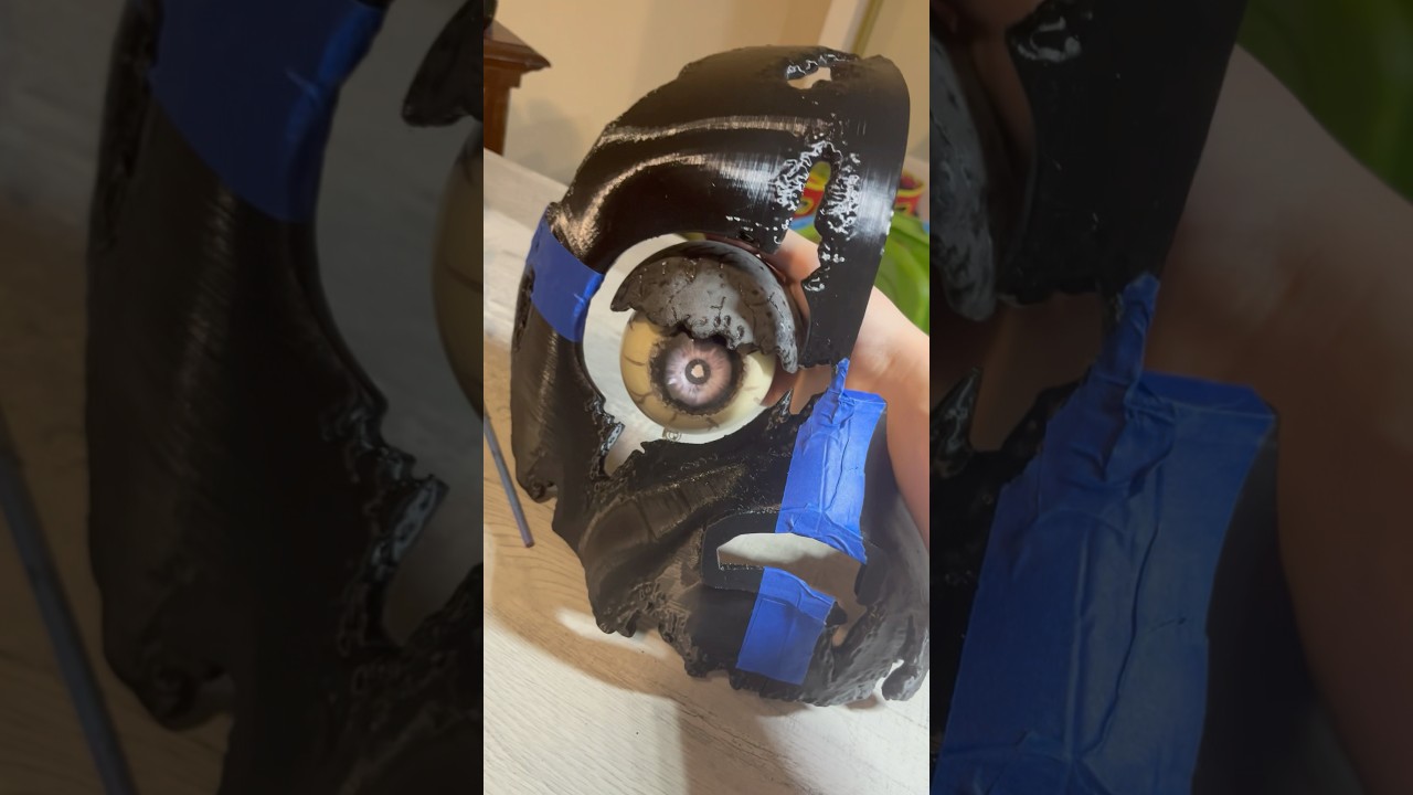 Making a SpringTrap cosplay part 6 #fnaf #springtrap #fnaf3 #cosplay #fnafcosplay #williamafton