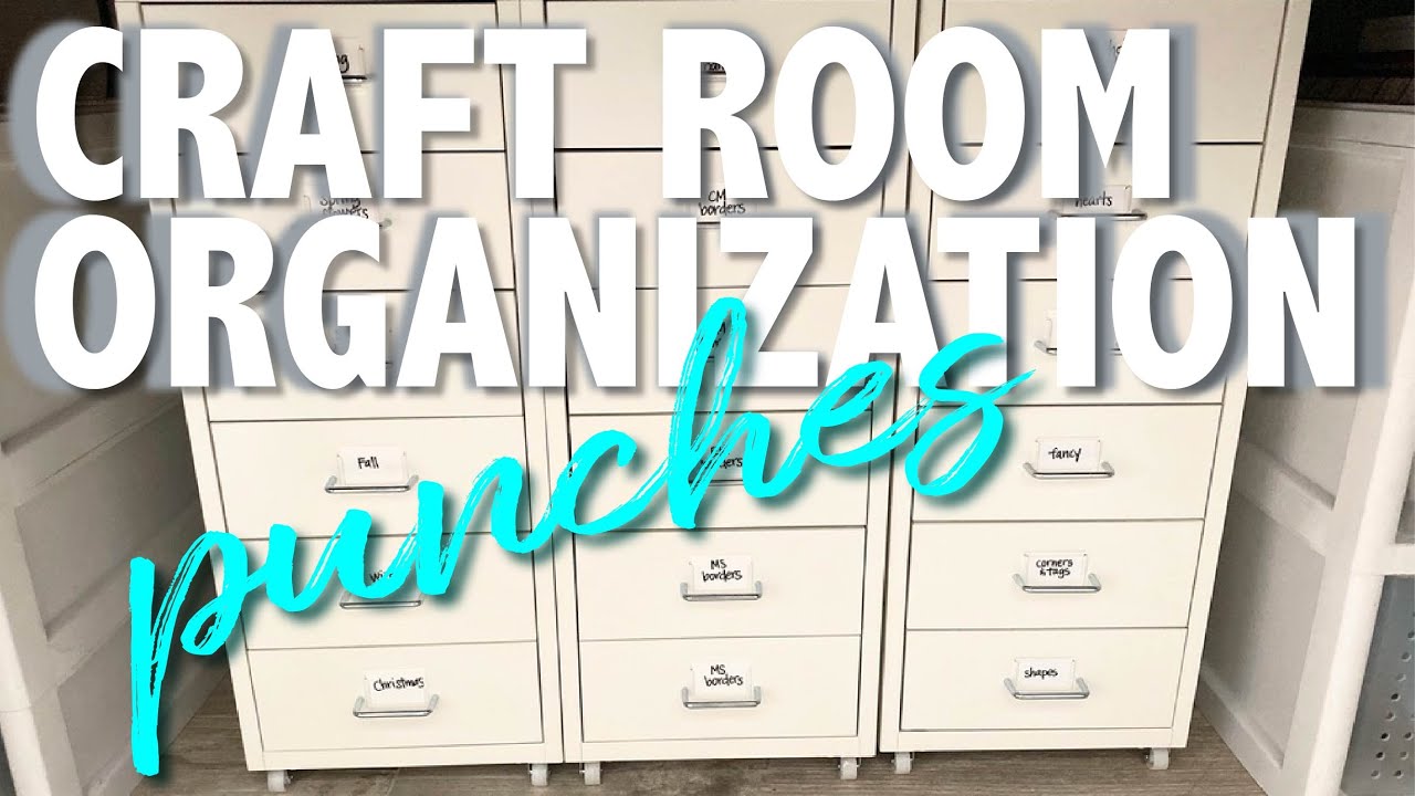 Craft Paper/Punch Storage Cabinet