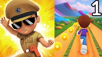 Little Singham VS Kooply Run: Subway Craft Game 2025 Gameplay Android, ios