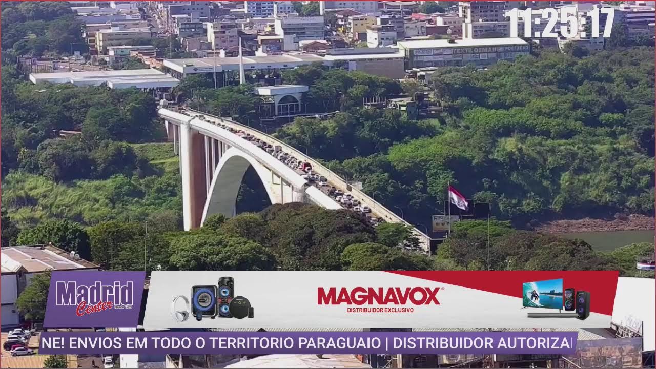 Ponte da Amizade ao vivo YouTube Ponte da Amizade ao vivo YouTube