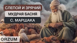 Есть над чем задуматься! Стихи со смыслом - басня Зрячий но не зоркий Самуил Маршак