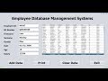 How to Create an Employee Database Management Systems using SQLite in Java NetBeans - Full Tutorial