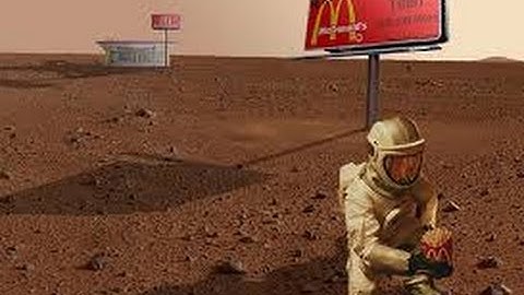 MINECRAFT Mars space station