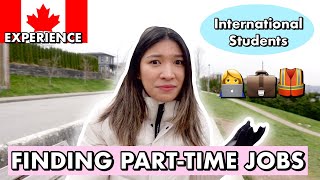 How to Get Part-Time Jobs in Canada for International Students 🇨🇦
