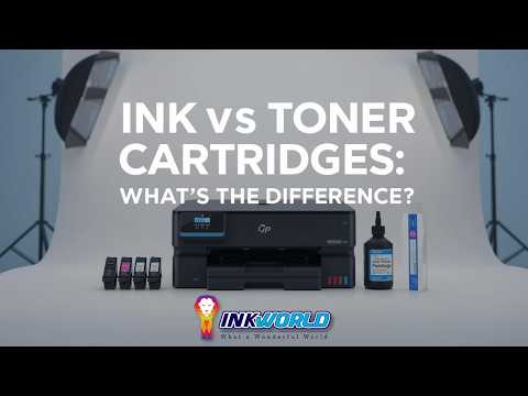 Ink vs Toner Cartridges: What’s the Difference?
