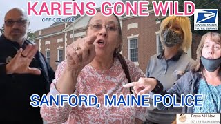 *KARENS GONE WILD* AT POST OFFICE 📬 SANFORD, MAINE POLICE GET DISMISSED