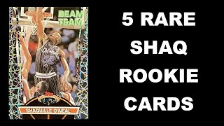 5 Rare and Collectable Shaquille O Neal Rookie Cards