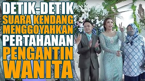 MERONTANYA JIWA JOGED PENGANTIN SESAAT KENDANG DIBLAKTUKAN!! #amonestv #pengantinviral #viraltiktok