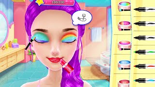 Roller Skating Girl Game - Fun Spa Makeup, Dress Up, Color Hairstyles - Design Games for girls screenshot 4