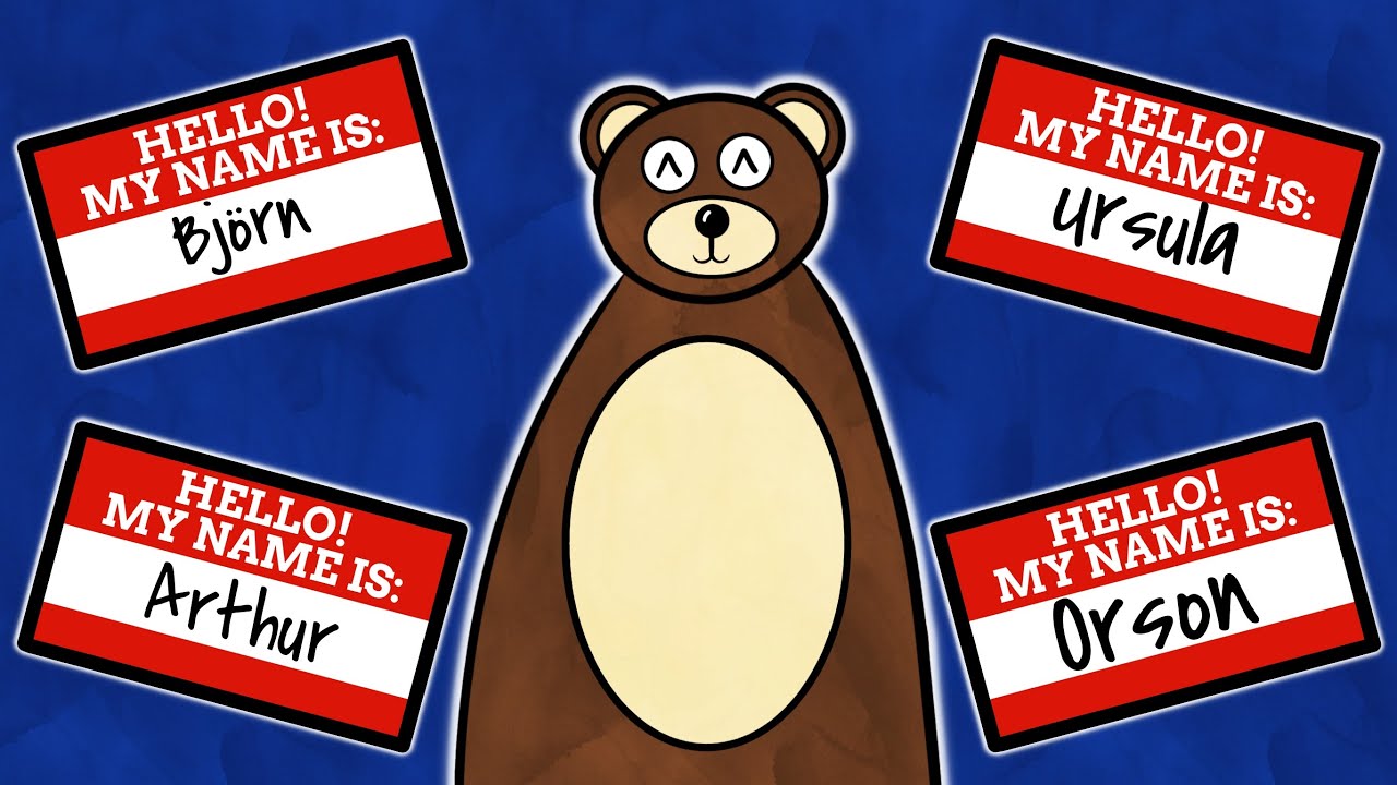 What'S With All The Bear Names? - Youtube