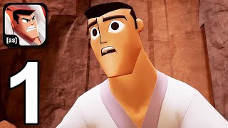 Samurai Jack: Battle Through Time - Gameplay Walkthrough Part 1 - Tutorial (iOS) screenshot 1