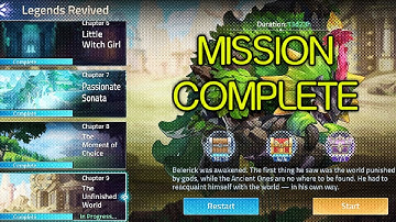 Mobile Legends: Adventure - Legends Revived CHAPTER 9 (The Unfinished World) Walkthrough