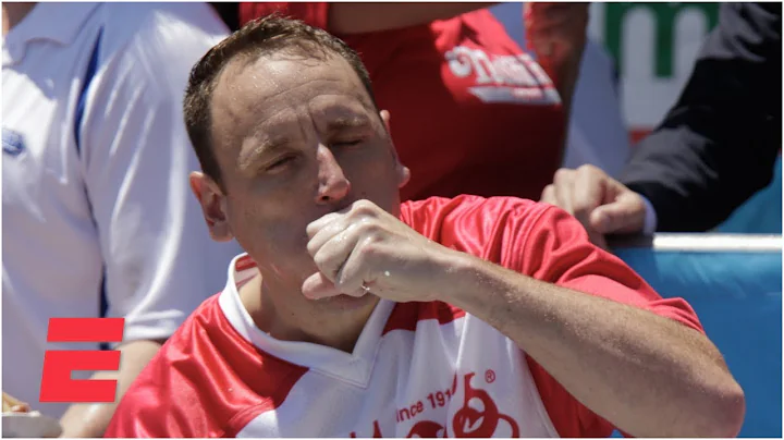Joey Chestnut eats 71 hot dogs to win Nathans Hot ...