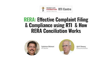 Sulaiman Bhimani & Ajit Shenoy speak on RERA & compliance using RTI Pt.2