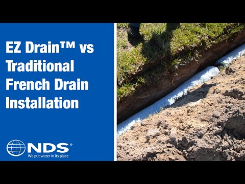 Traditional French Drain