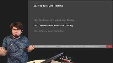 SPL11b Combinatorial Interaction Testing - Course on Software Product Lines