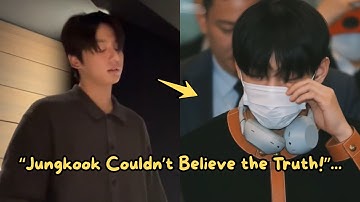 TAEHYUNG Cries After Returning from Paris... Jungkook Didn