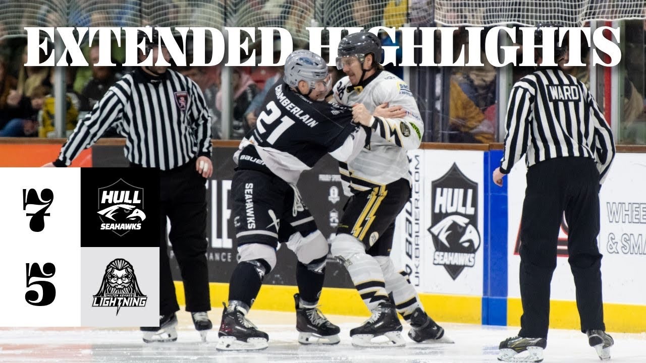 Extended Highlights - Hull Seahawks 7 v 5 Milton Keynes Lightning