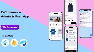 Complete Flutter E-Commerce App with Firebase & Riverpod (User & Admin App)