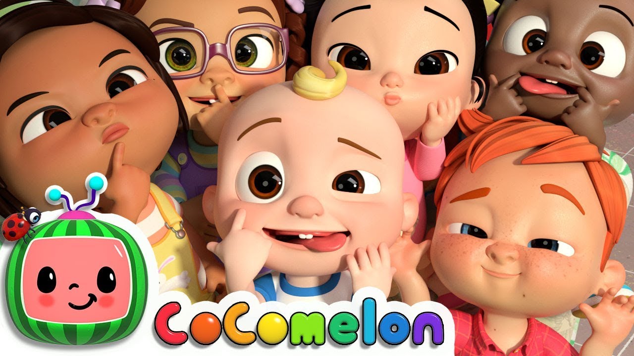 ⁣Funny Face Song | CoComelon Nursery Rhymes & Kids Songs