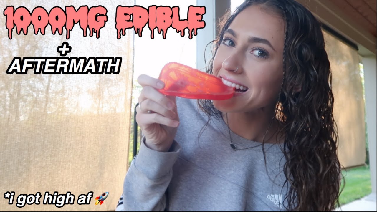 EATING A 1000MG GUMMY EDIBLE