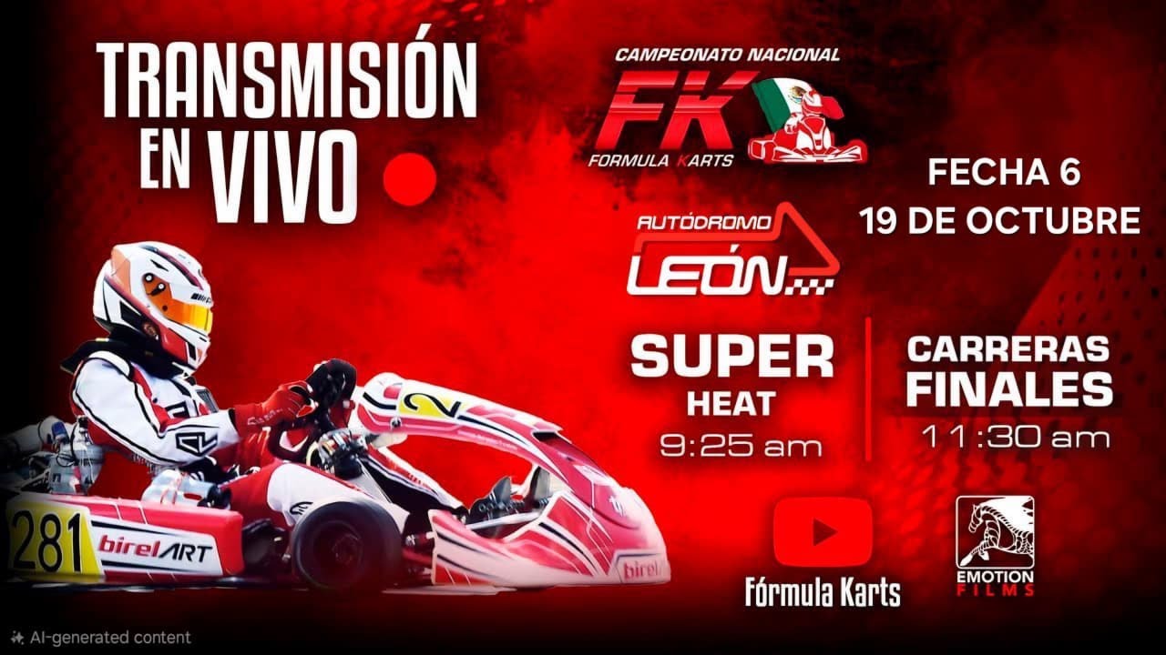 CAMPEONATO NACIONAL FÓRMULA KARTS 2025 - 6ta FECHA - AUTÓDROMO DE LEÓN