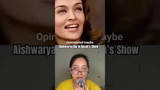 Aishwarya Rai on Oprah’s Show #aishwaryaraibachchan #oprahwinfrey #american