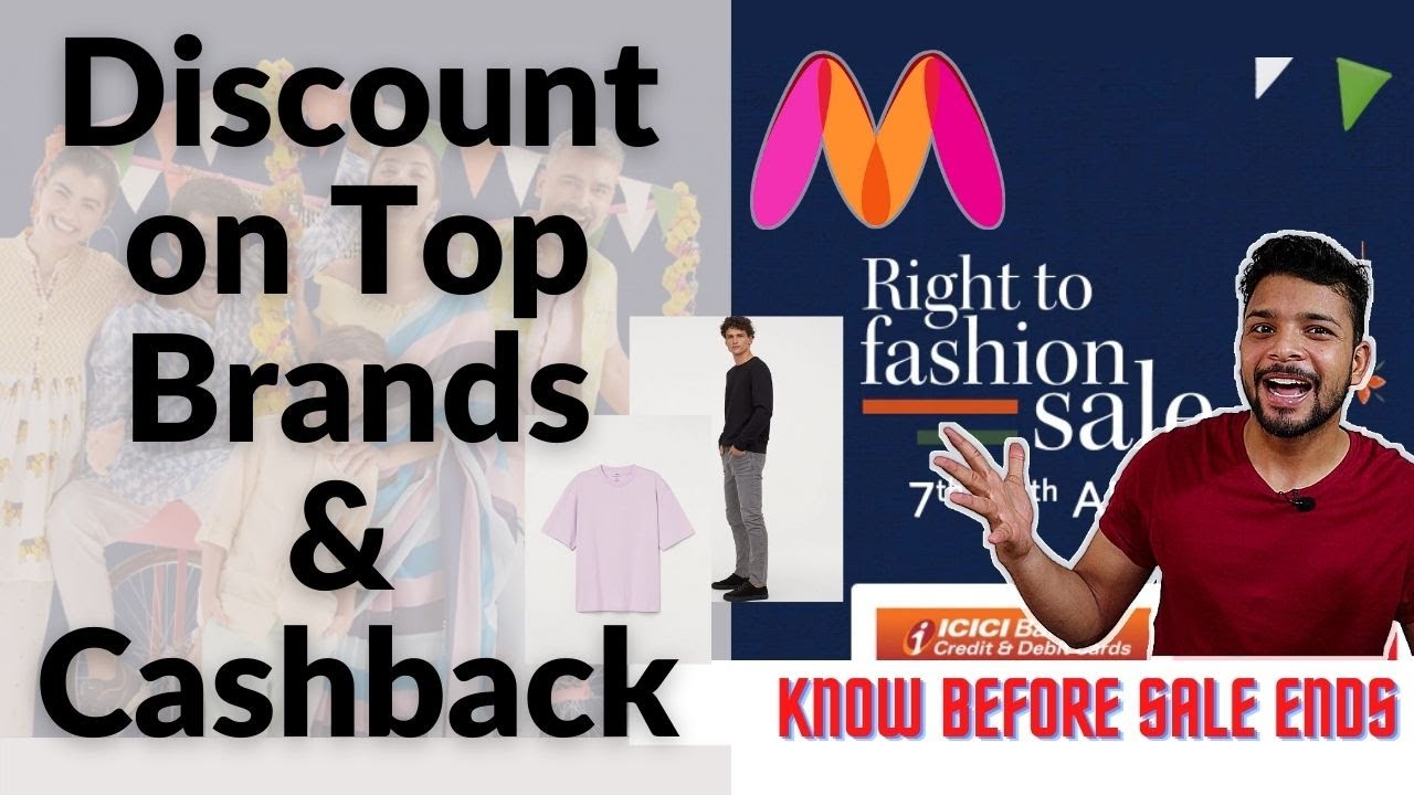 Myntra Right to fashion sale 2021 | Upto 80% off on Top Brands | Best ...