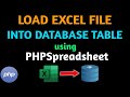 Excel to Database: The Ultimate PhpSpreadsheet Guide