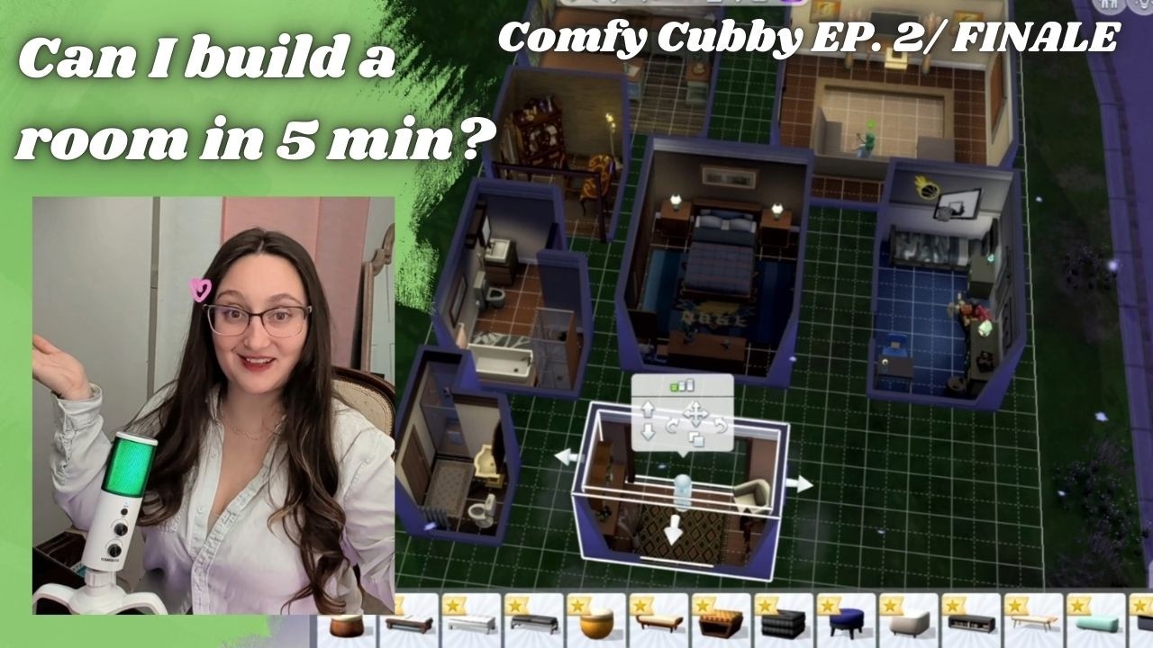 Sims 4 | Lets build a room (or 8) in less than 5 min each Finale - YouTube