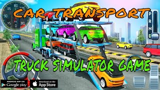 Car Transporter Truck Driving Simulator - Cargo Transport Multistory Vehicle - Android GamePlay screenshot 4