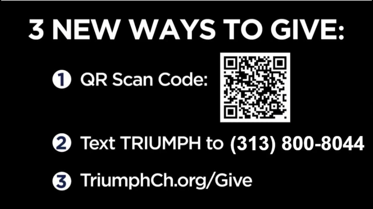 Triumph Church: Sunday Worship Service (1/18/2026 @ 10:45AM)