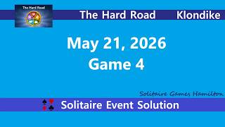The Hard Road Game #4 | May 21, 2026 Event | Klondike screenshot 3