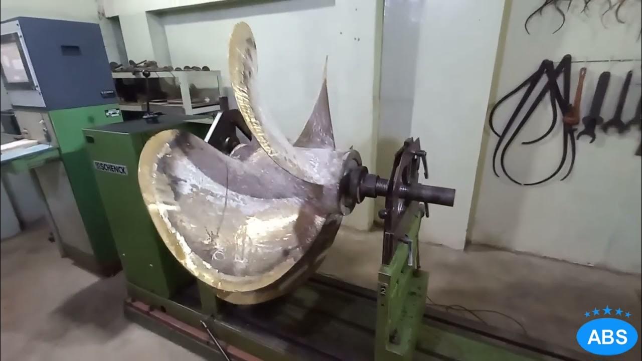 Dynamic Balancing Service of Ship Propeller at ABS Karachi