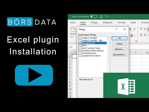 Börsdata Excel Plugin