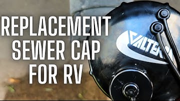 Valterra Waste Valve Cap - Replacement sewer cap for RV