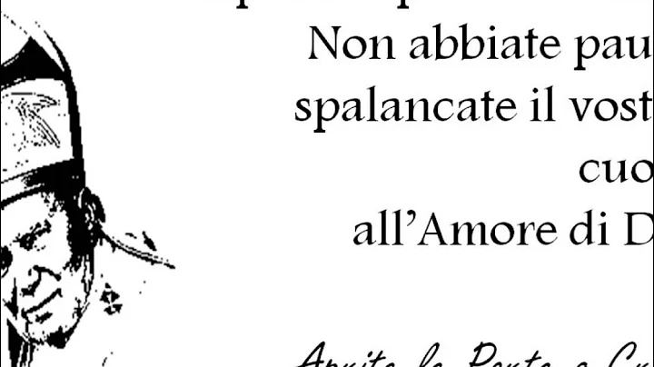 Aprite le Porte a Cristo