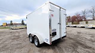 2024 Continental Cargo 6X12 Tandem Axle Cargo Trailer - Aaa Trailer Howell Mi
