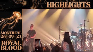 Royal Blood: Live in Montreal at MTELUS - Sept. 26th, 2023 [Back to the Water Below Tour Highlights]