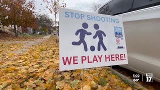 'STOP SHOOTING - WE PLAY HERE': Push to reduce gun violence on Grand Rapids' southeast side
