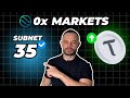 Trading Perps on Bittensor TAO: 0x & Cartha Subnet 35 Deep Dive