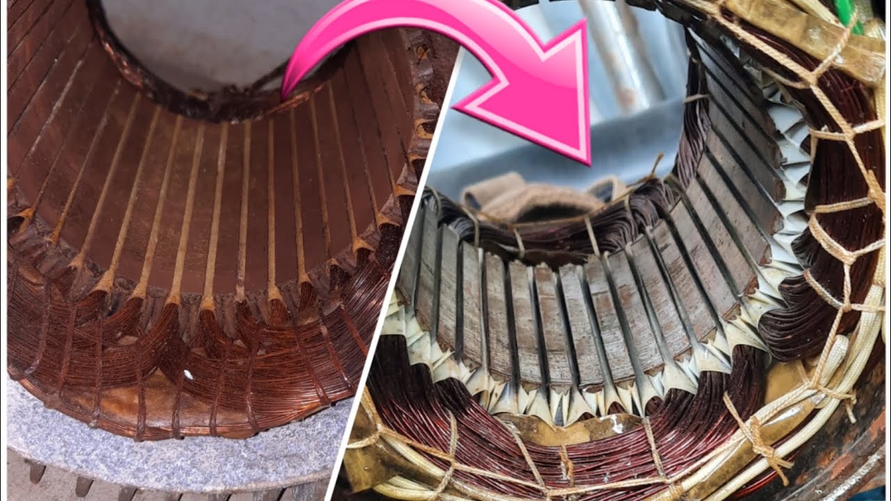 2hp aqua fanset motor winding