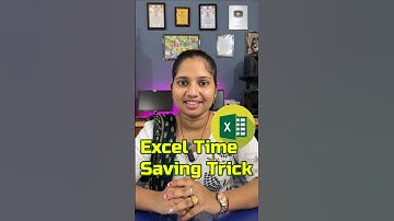 🔥⏰Excel Time Saving Trick 😎 Advance Excel Trick #shorts #ytshorts #excel #computer #tipsandtricks