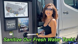 Fresh Water Tank Sanitized ! 2022 Airstream Interstate 19/ Camper Van