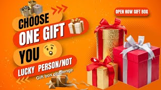 Choose your gift! Are you lucky person or not? @MaxGift1M @MadhukarGifts #giftbox #chooseyourgift