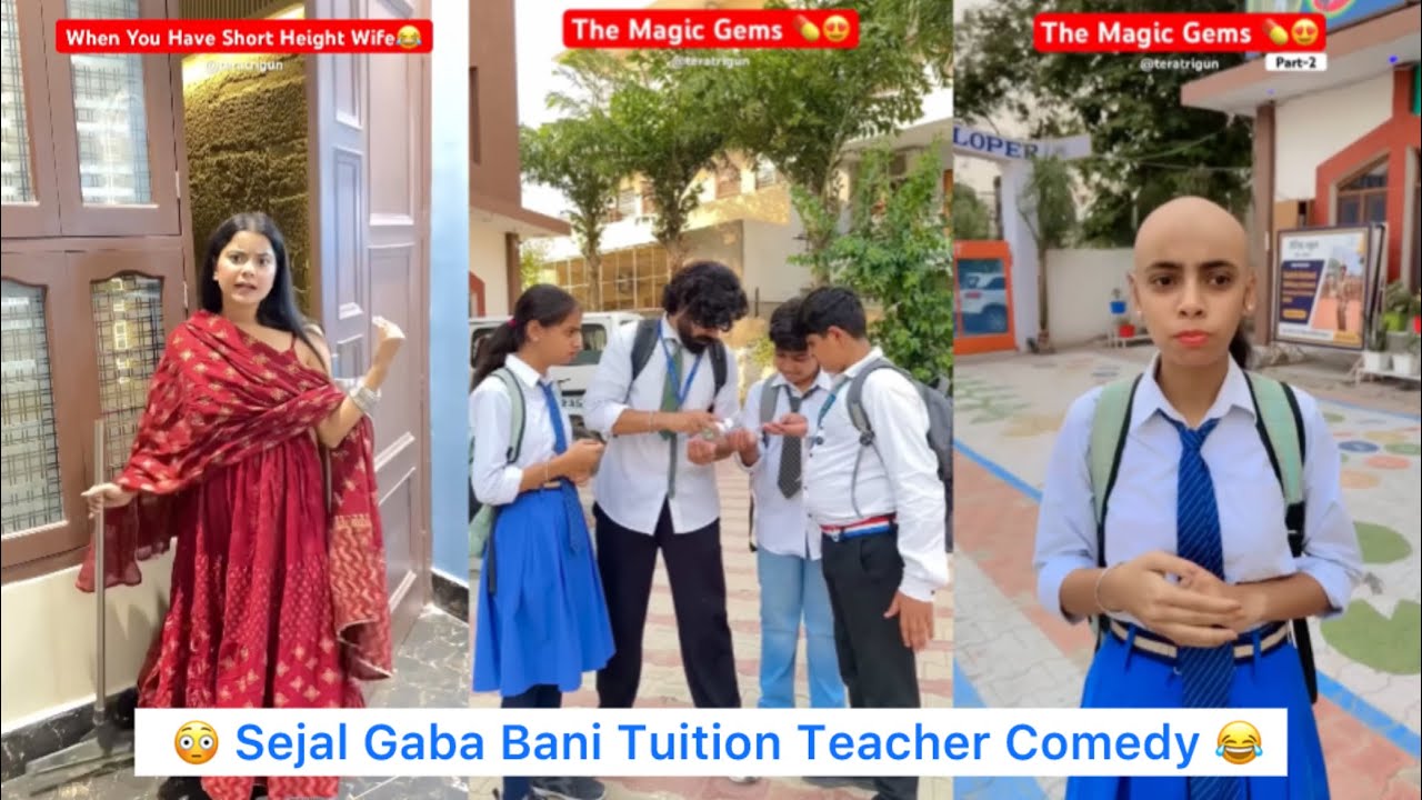 Sejal Gaba Bani Tuition Teacher Comedy 😂 l #school #comedy