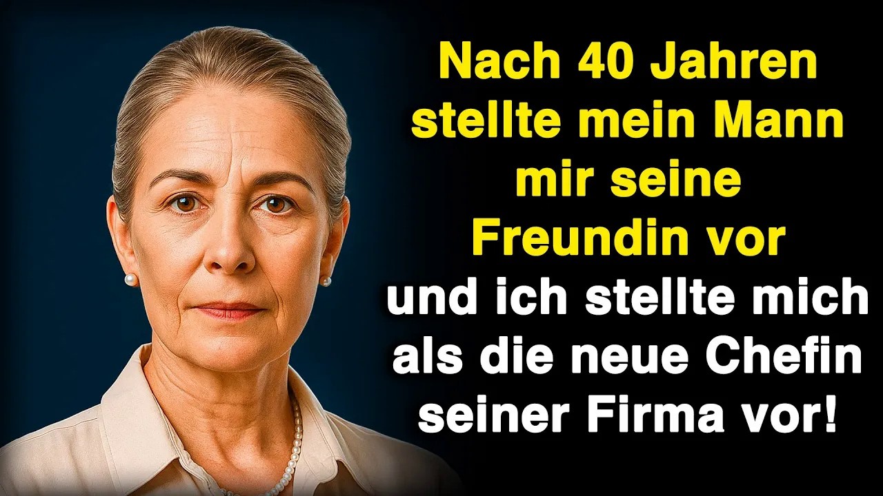 Nach 40 Jahren stellte mir mein Mann seine Geliebte vor – jetzt gehört mir seine Firma!