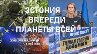 «Брюссельский дневник с Яной Тоом». Российские активы в Эстонии и эстонские солдаты в Украине