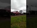 f100 duty sacando camión con acoplado!!!