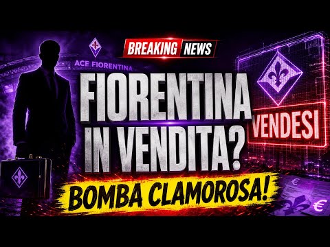 Video FIORENTINA IN VENDITA? BOMBA DI MERCATO: COMMISSO PRONTO A CEDERE IL CLUB | LIVE VIOLAFUN